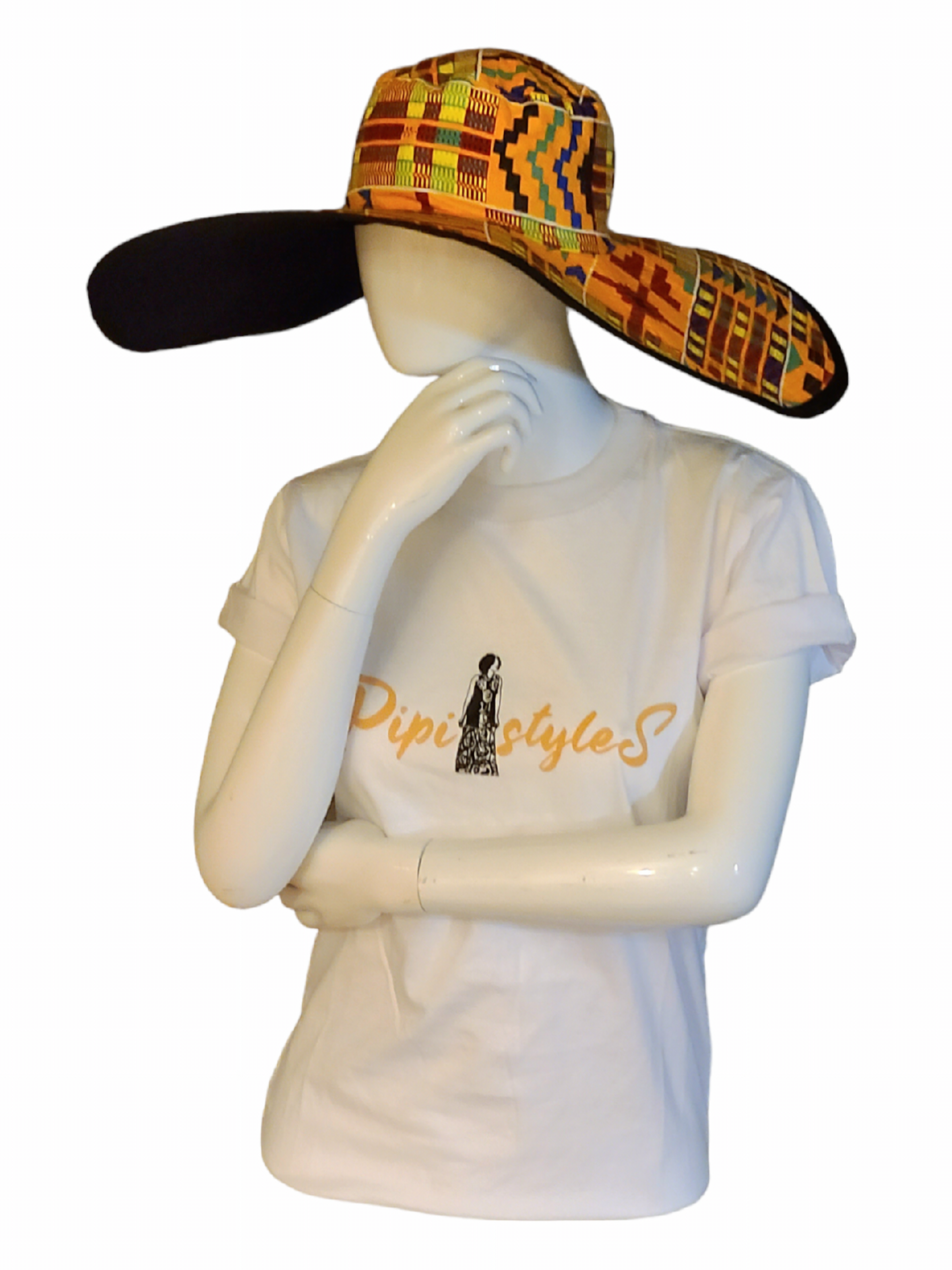 Kente Medium Floppy Hat