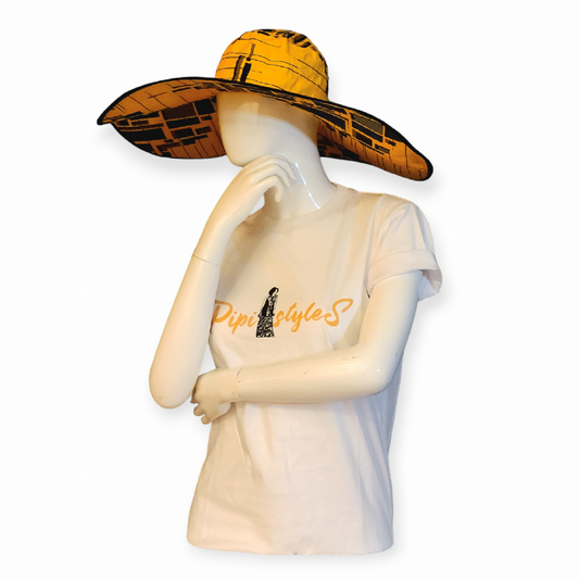 Yellow Medium Floppy Hat