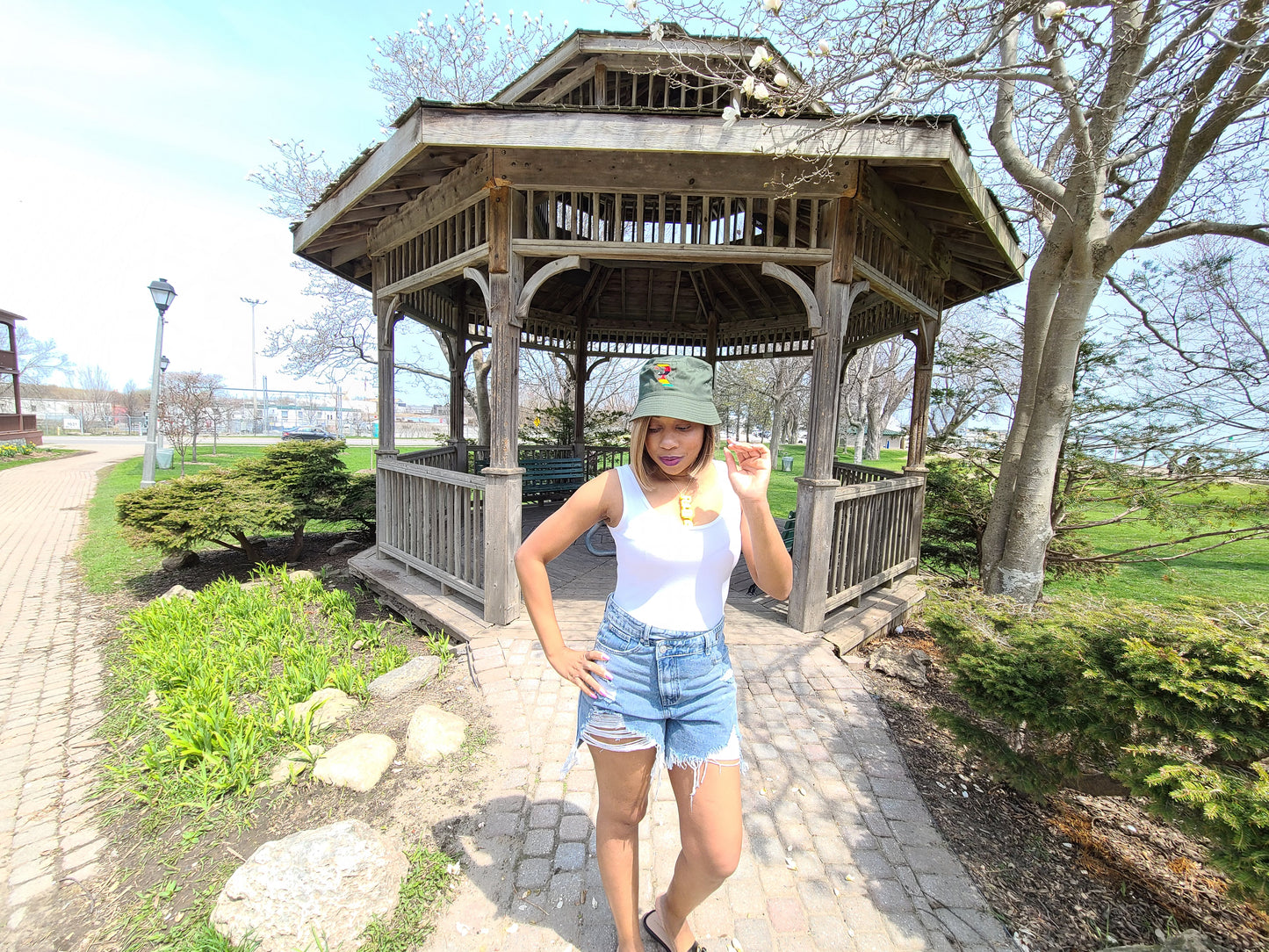 Embroidered Logo Bucket Hats